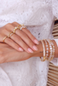 BRACELETE CRAVEJADO COM ZIRCÔNIAS PM515-O