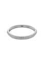 BRACELETE CRAVEJADO DUPLO EM RÓDIO PM486-R