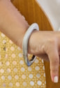 BRACELETE CRAVEJADO GEOMÉTRICO EM RÓDIO PM487-R