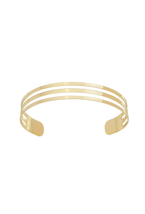 BRACELETE DE ARO TRIPLO NO OURO PM193-O