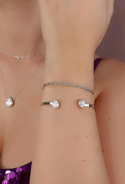BRACELETE DE GOTA CRISTAL PM143-R