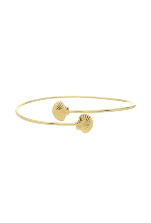 BRACELETE DE MUQUE COM CONCHAS NO OURO PM406-O BRACELETE DE MUQUE COM CONCHAS NO OURO PM406-O