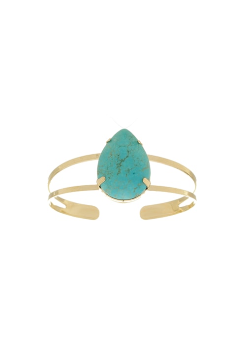 BRACELETE DE PEDRA TURQUESA NATURAL PM423-O BRACELETE DE PEDRA TURQUESA NATURAL PM423-O