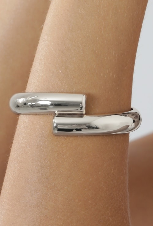 BRACELETE DUPLO LISO NO RÓDIO PM608-R