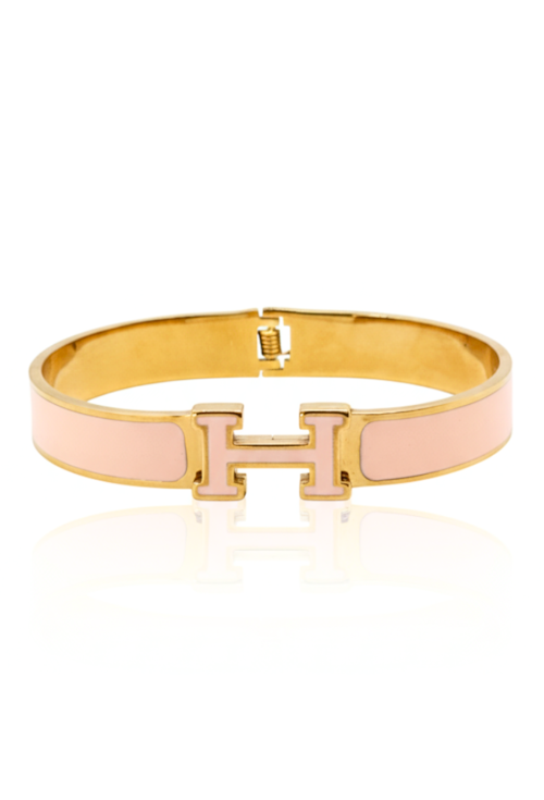BRACELETE H AÇO INOX DOURADO NUDE PM544-AD