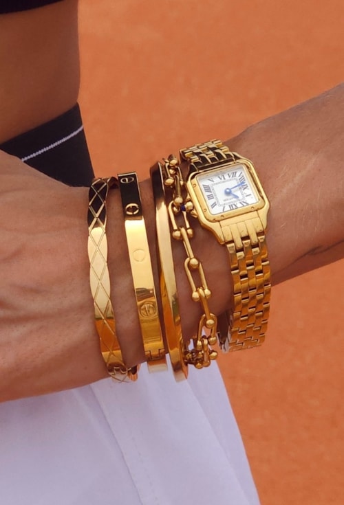 BRACELETE INSPIRAÇÃO AÇO INOX DOURADO PM532-AD