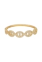 BRACELETE INSPIRAÇÃO ALTA JOALHERIA CRAVEJADO PM513-O