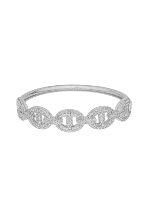 BRACELETE INSPIRAÇÃO ALTA JOALHERIA CRAVEJADO PM513-R