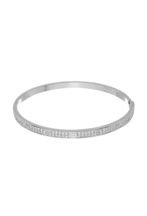 BRACELETE INSPIRAÇÃO CRAVEJADO NO RÓDIO PM350-R