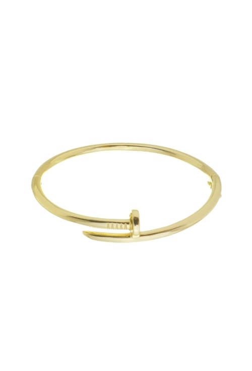 BRACELETE INSPIRAÇÃO DE PREGO NO OURO PM313-O BRACELETE INSPIRAÇÃO DE PREGO NO OURO PM313-O