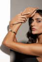 BRACELETE LISO 3MM BANHADO A OURO 18K PM616-O