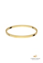 BRACELETE LISO 4MM EM AÇO INOX DOURADO PM505-AD
