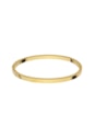 BRACELETE LISO 4MM EM AÇO INOX DOURADO PM505-AD