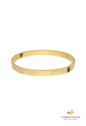 BRACELETE LISO 6MM EM AÇO INOX DOURADO PM511-AD