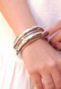 BRACELETE LISO ABAULADO NO RÓDIO PM481-R