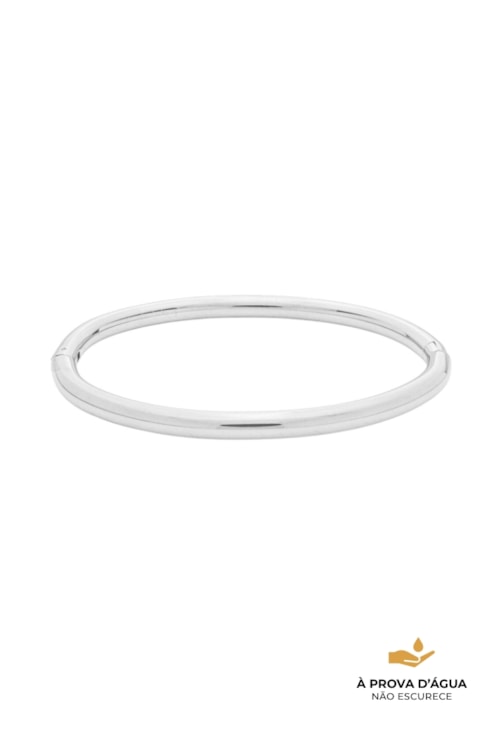 BRACELETE LISO AÇO INOX POLIDO PM592-A