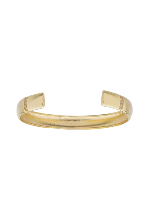 BRACELETE LISO AJUSTÁVEL COM ZIRCÔNIAS PM214-O