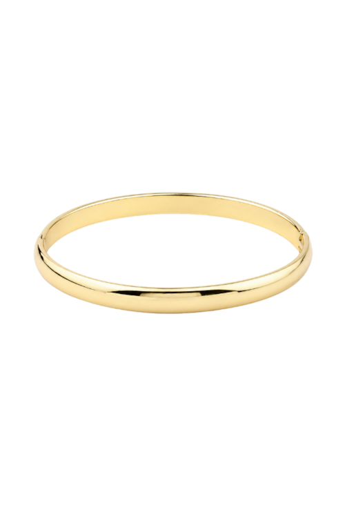 BRACELETE LISO BANHADO A OURO PM631-O