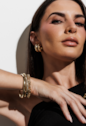 BRACELETE LISO BANHADO A OURO PM631-O