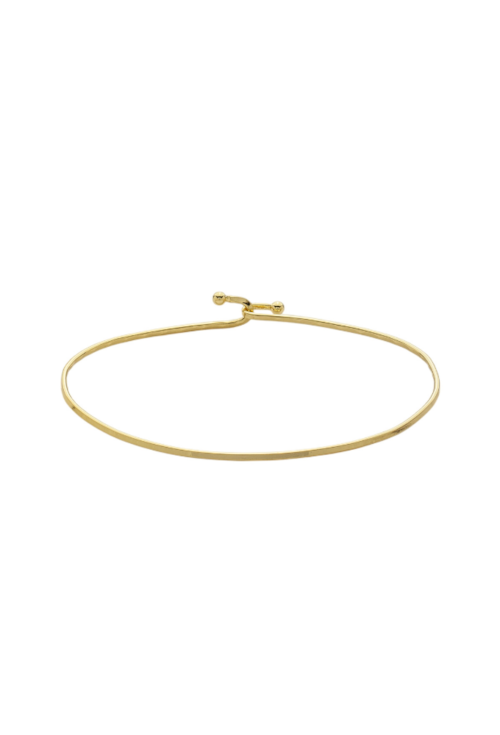 BRACELETE LISO MINIMALISTA NO OURO PM453-O