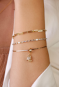 BRACELETE LISO MINIMALISTA NO OURO PM453-O
