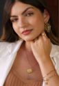 BRACELETE LISO MINIMALISTA NO OURO PM453-O