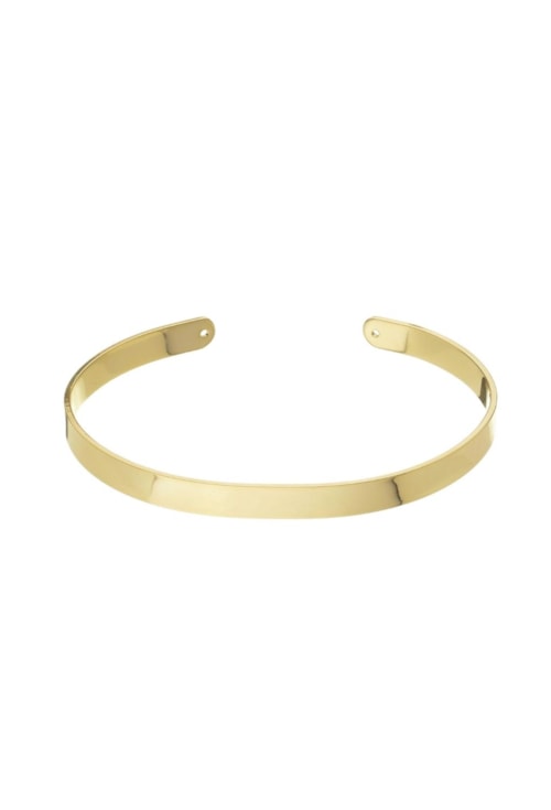 BRACELETE LISO NO OURO PM226-O