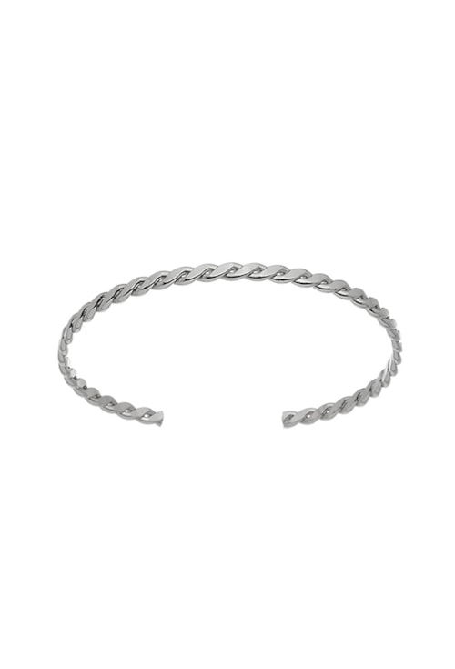 BRACELETE LISO TRANÇADO NO RÓDIO PM197-R