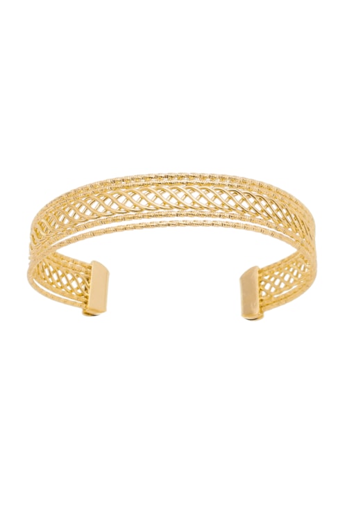 BRACELETE LUXO COM TEXTURA PM114-O