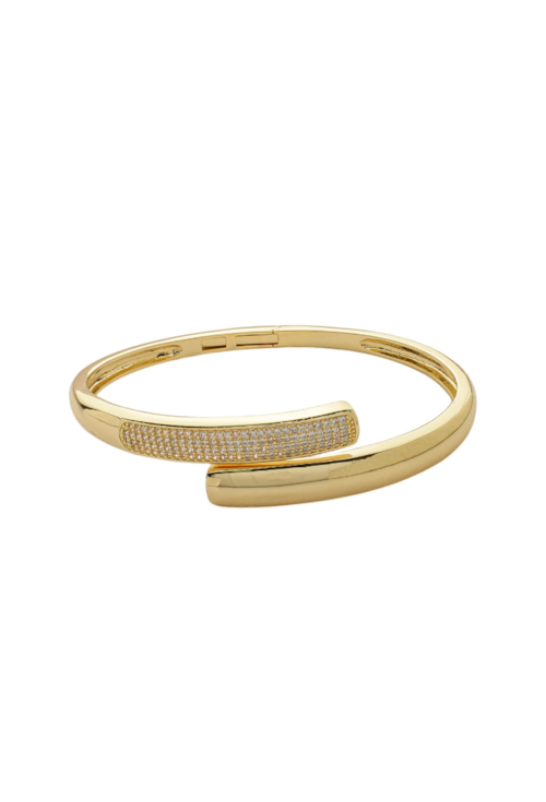 BRACELETE LUXO CRAVEJADO COM MICRO ZIRCÔNIAS PM454-O BRACELETE LUXO CRAVEJADO COM MICRO ZIRCÔNIAS PM454-O