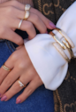 BRACELETE LUXO CRAVEJADO COM MICRO ZIRCÔNIAS PM454-O