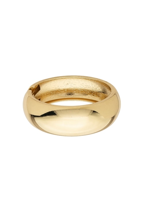 BRACELETE MAXIMALISTA LISO EM OURO PM501-O