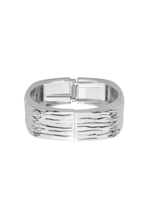 BRACELETE MAXIMALISTA TEXTURIZADO NO RÓDIO PM478-R