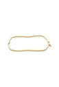 BRACELETE MINIMALISTA LISO ONDULADO PM471-O