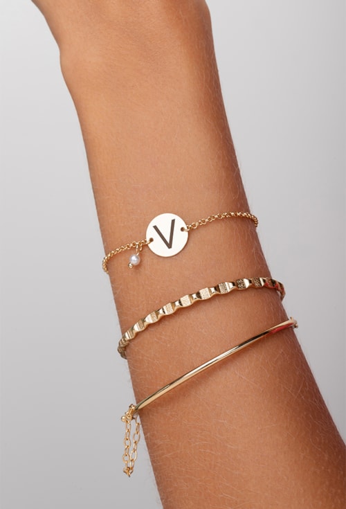 BRACELETE MODERNO TEXTURIZADO PM224-O