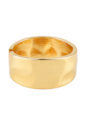 BRACELETE ORGÂNICO LISO BANHADO A OURO PM626-O