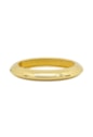 BRACELETE OVAL LISO DOURADO PM540-O