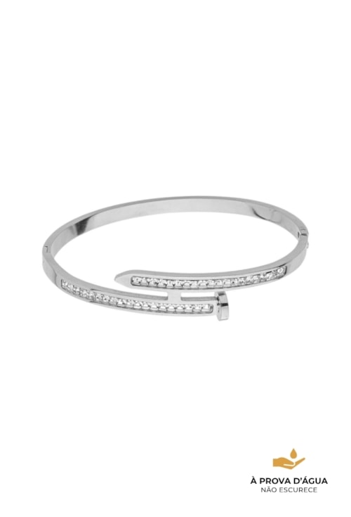 BRACELETE PREGO CRAVEJADO EM AÇO INOX PM510-A