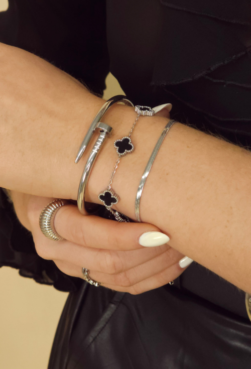 BRACELETE PREGO INSPIRAÇÃO AÇO INOX PM467-R