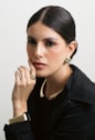 BRACELETE QUADRADO LISO BANHADO A OURO PM624-O