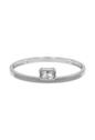 BRACELETE REDONDO CRAVEJADO COM PEDRA RETANGULAR BANHADO A RÓDIO PM657-R