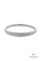 BRACELETE TORCIDO AÇO INOX POLIDO PM610-A