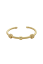 BRACELETE TORCIDO AJUSTÁVEL NO OURO PM455-O
