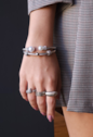 BRACELETE TORCIDO AJUSTÁVEL NO RÓDIO PM455-R