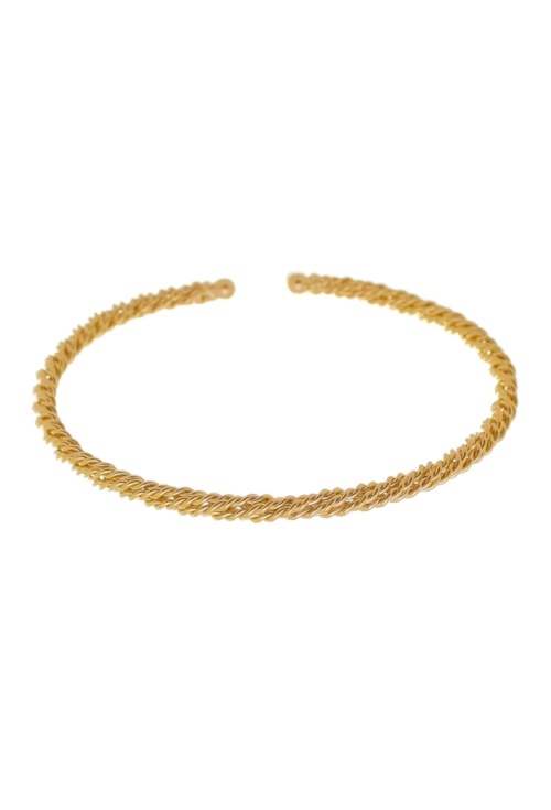 BRACELETE TORCIDO NO OURO PM128-O
