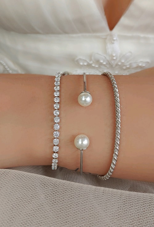 BRACELETE TORCIDO NO RÓDIO PM128-R