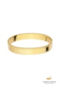 BRACELETE TRABALHADO 10MM EM AÇO INOX DOURADO PM502-AD
