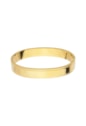 BRACELETE TRABALHADO 10MM EM AÇO INOX DOURADO PM502-AD