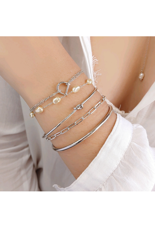 BRACELETE TUBO LISO NO RÓDIO PM086-R