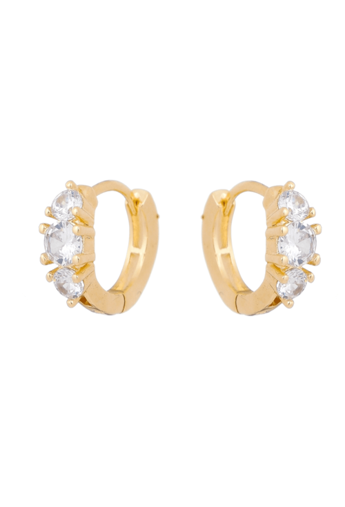 BRINCO ARGOLA CLICK COM ZIRCONIAS NO OURO BM619-O BRINCO ARGOLA CLICK COM ZIRCONIAS NO OURO BM619-O